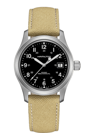 Khaki Field Mechanical 38mm (Black)
