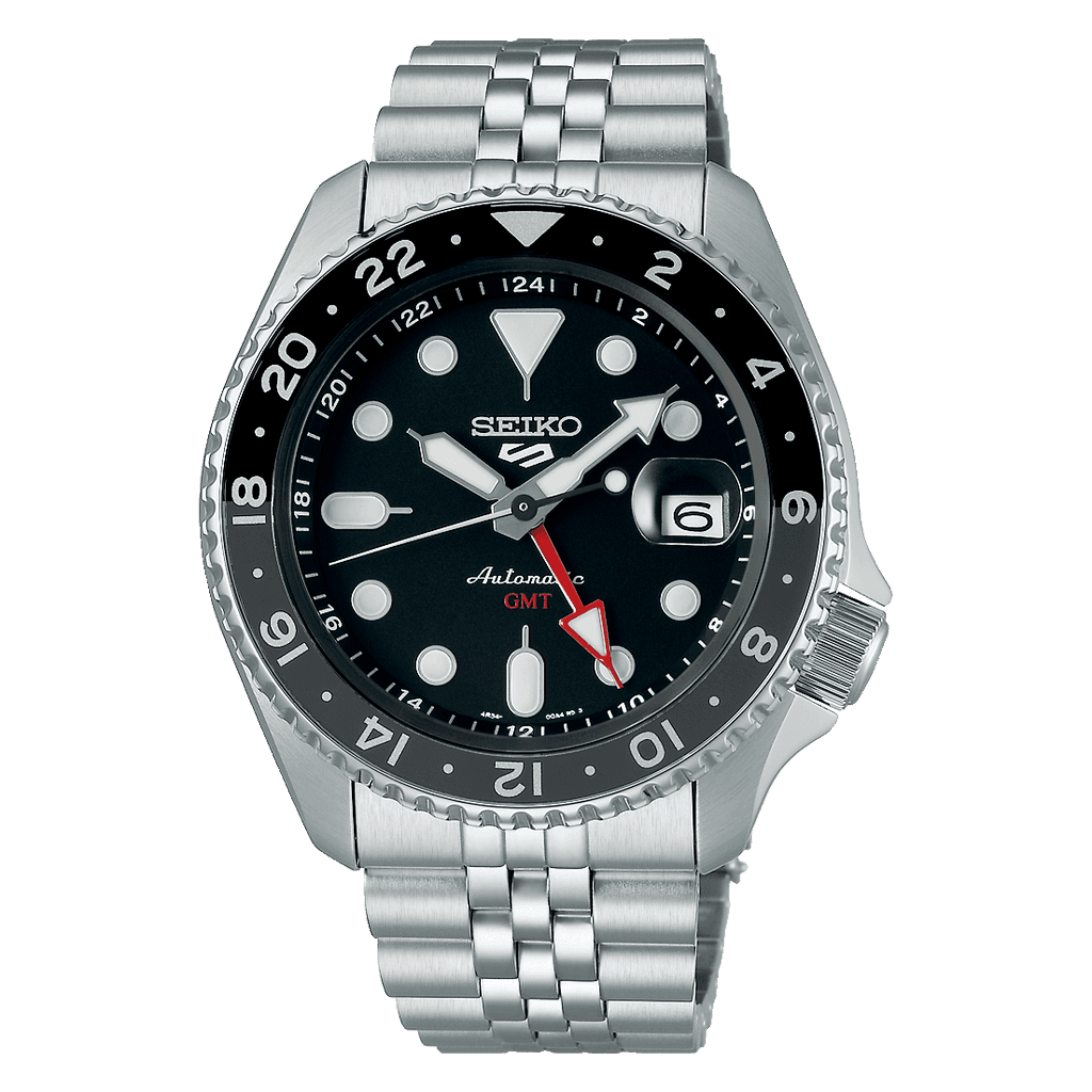 Seiko 5 Sports GMT (Black)