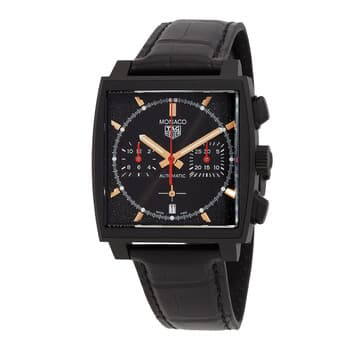 Monaco Chronograph Automatic Black Dial