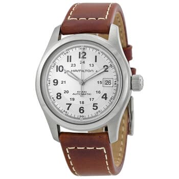 Khaki Field Automatic Silver Dial