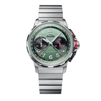 Chronodate Chronograph Automatic Green Dial Men's Watch ( 42.5mm )