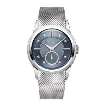 Prismic Hand Wind Blue Dial Unisex Watch