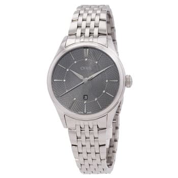 Artelier Automatic Diamond Grey Dial Ladies Watch