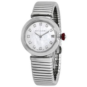 Lucea Automatic Diamond Mother of Pearl Dial Ladies Watch