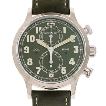 Complications Calatrava Pilot Travel Time Chronograph