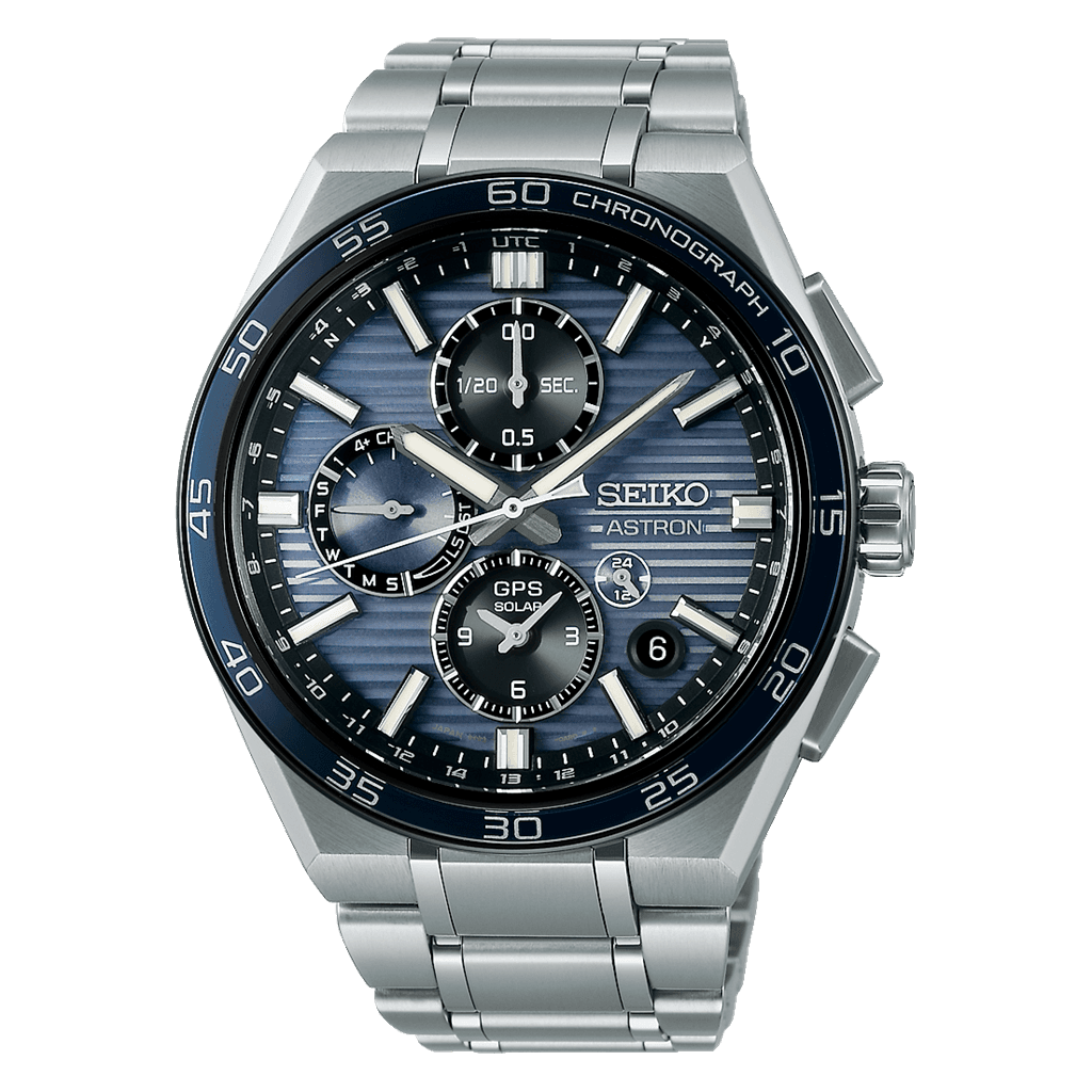 Astron GPS Solar Dual-Time Chronograph
