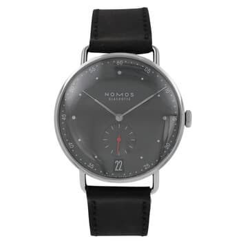 Metro 38 Date Black Ruthenium