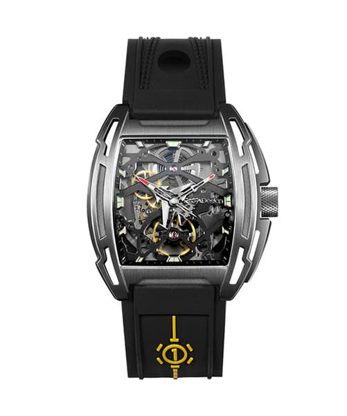 Aircraft Carrier Black Wristwatch