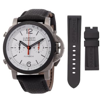 Luminor Chrono Automatic White Dial