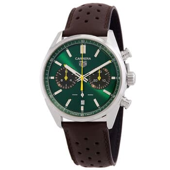 Carrera Chronograph Automatic Green Dial