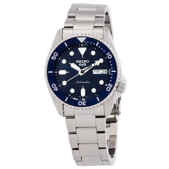 5 Sports Automatic Blue Dial Men's Watch