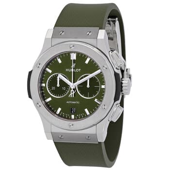 Classic Fusion Chronograph Titanium Green