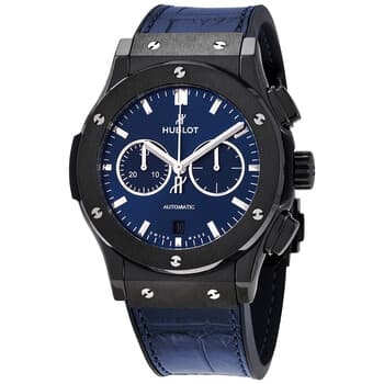Classic Fusion Blue Sunray Dial Automatic Men's Chronograph
