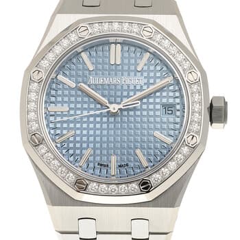 Royal Oak Automatic Blue Dial Ladies Watch