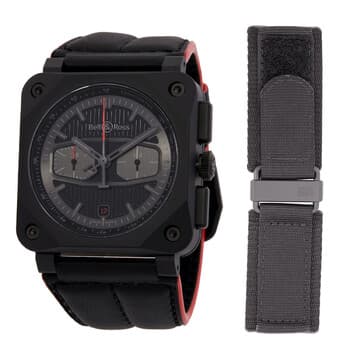 Instruments Automatic Black Dial Men's Watch