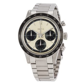 Tricompax Chronograph Hand Wind White Dial Men's Watch TRIPANDA ( 39.5mm )