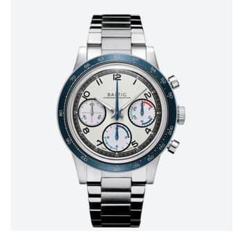 Tricompax Chronograph Hand Wind Silver Dial Men's Watch ( 39.5mm )