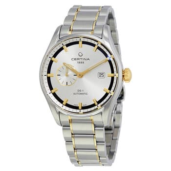 DS 1 Automatic Silver Dial
