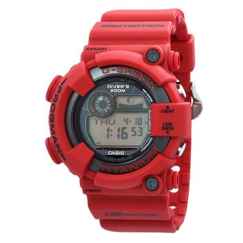 Frogman World Time Quartz Digital Men's Watch