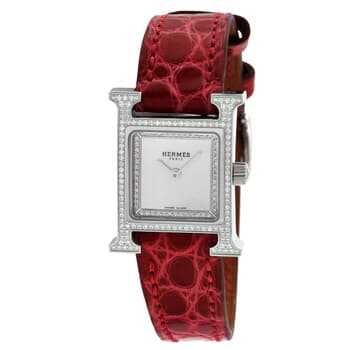 Heure H Mini Model Quartz Diamond Ladies Watch