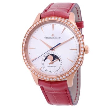 Master Ultra Thin Automatic Moon Phase Diamond Ladies Watch