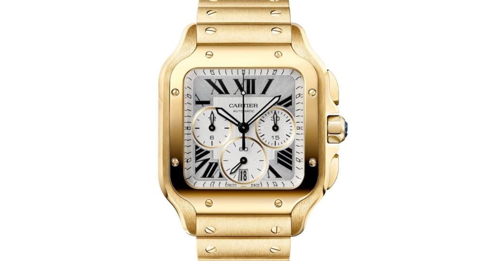 Santos de Cartier Chronograph Large Model
