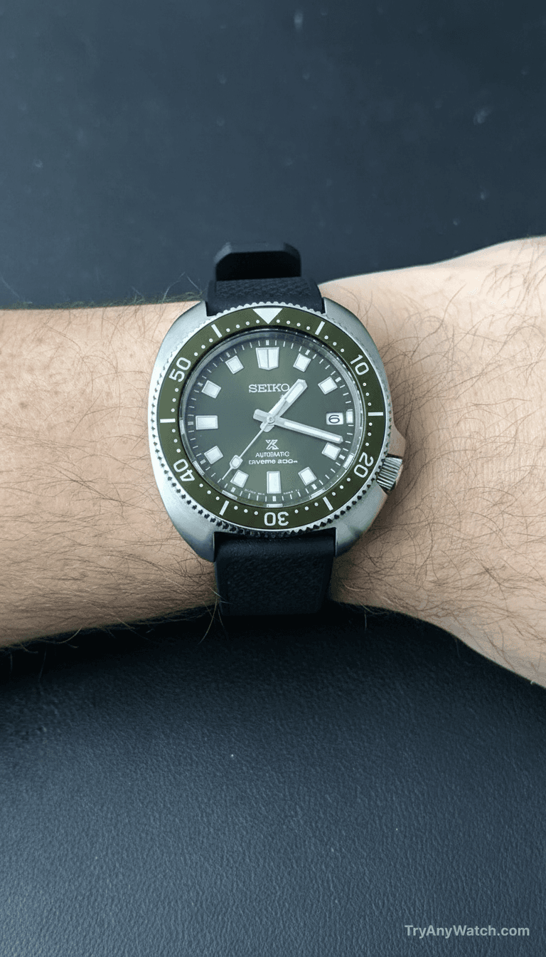 Seiko Prospex 'Captain Willard' try-on result