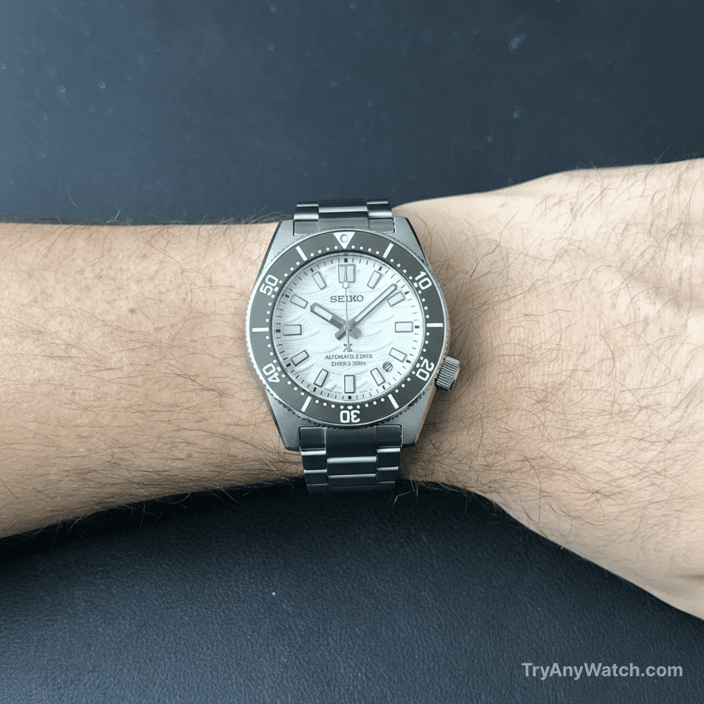 Seiko Prospex Diver's 60th Anniversary LE try-on result