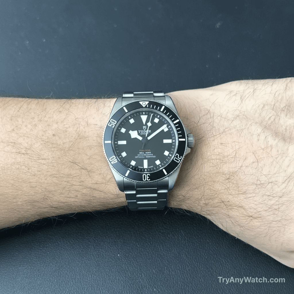 Tudor Tudor Pelagos 39 try-on result