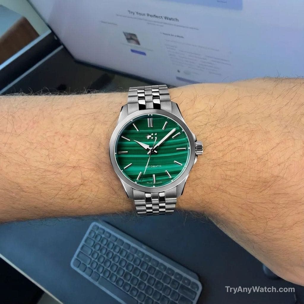 Christopher Ward C63 Sealander Rocks try-on result